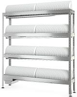 Стеллаж для тарелок Atesy СКТ-С-1500-02-Н (СКТ-1/1500)