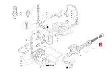 Трубка сетчатая 532305100 (3/8X3/4 MM 2000) для кофемашины т.м. La Cimbali серии Q10
