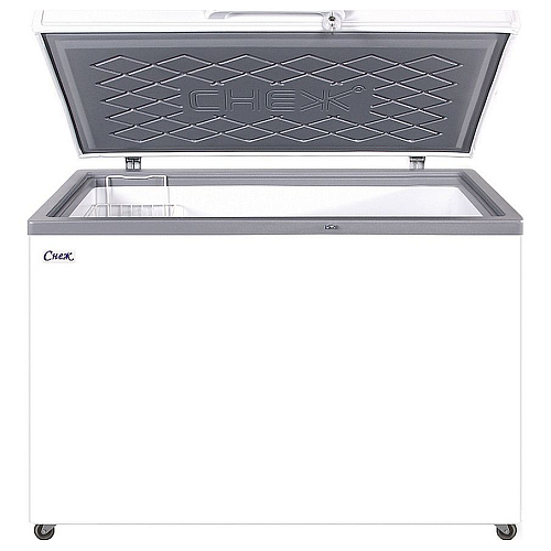 Ларь морозильный Снеж МЛ 400 (серый)