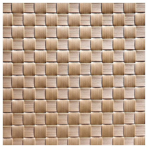 Салфетка сервировочная 45*33 см. широкое плетение, бежевая, пвх APS /1/