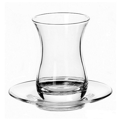 Стаканчик для чая 160 мл. d=65, h=95 мм с блюдцем Б /6/24/