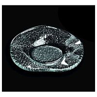 Тарелка d=120 мм. прозрачное стекло 3D /6/24/