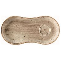 Блюдце 250*120 мм. для завтрака Террин /1/12/