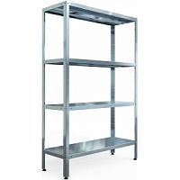 Кухонный стеллаж Assum СТП-С-12/6 Н (1200х600х1800) (цельные полки)