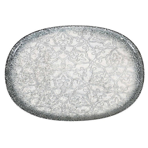 Блюдо овальное 340*230 мм. Текендама, форма Хюгге /1/6/