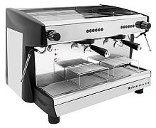 Кофемашина ROBUSTEZZA DE2E черная+высокие группы 185мм+дисплей, мультифазная