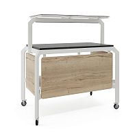 Модуль мобильный нейтральный КОБОР AN85 white/natural/coal