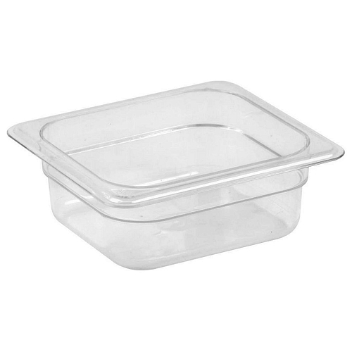 Гастроемкость Kitchen Muse GN1/6х65мм поликарбонат, JW-P162