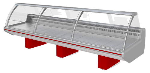 Холодильная витрина с выносным холод. Марихолодмаш Парабель ВХСн-1,25