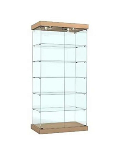 Торговая витрина Cryspi LB V (L 900V) бук