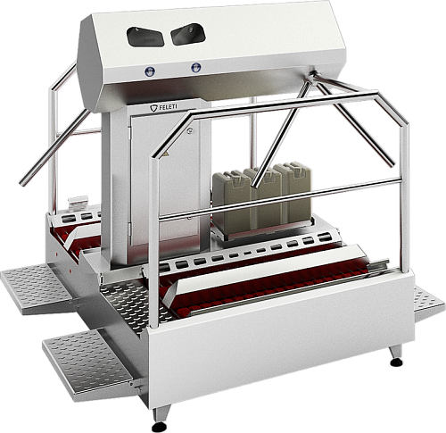 Станция гигиены полного контроля двусторонняя FELETI SD-3