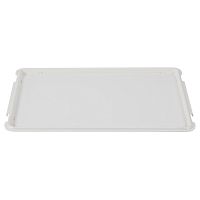 Крышка для контейнера для теста 660*460 мм. белая, поликарбонат Cambro /1/