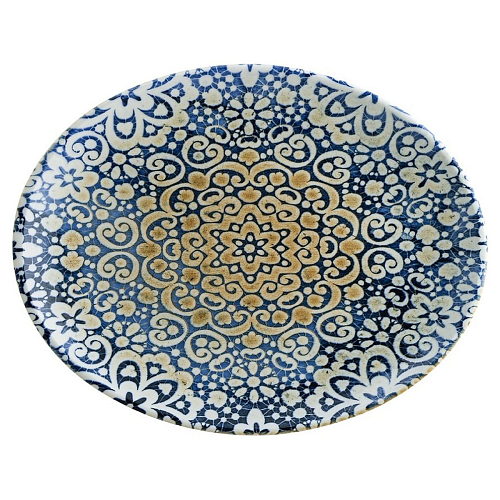 Блюдо овальное 200*160 мм. Альхамбра, форма Мув Bonna /1/12/