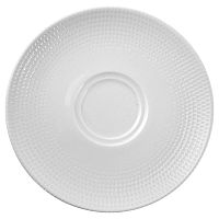 Блюдце d=160 мм. Белый Пьюре Дот, форма Гурмэ Bonna /1/6/1848/