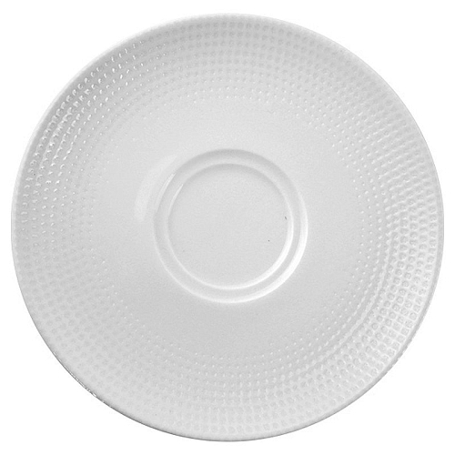Блюдце d=160 мм. Белый Пьюре Дот, форма Гурмэ Bonna /1/6/1848/