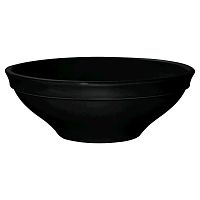 Салатник d=310 мм. 4600 мл. h=120 мм. штабелируемый черный керам Emile Henry /1/2/112/