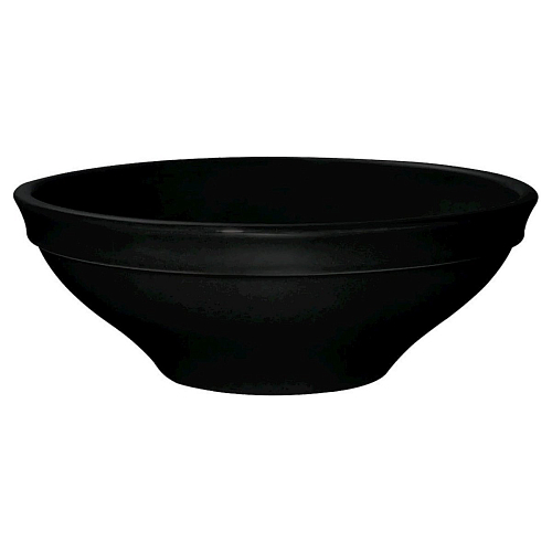Салатник d=310 мм. 4600 мл. h=120 мм. штабелируемый черный керам Emile Henry /1/2/112/