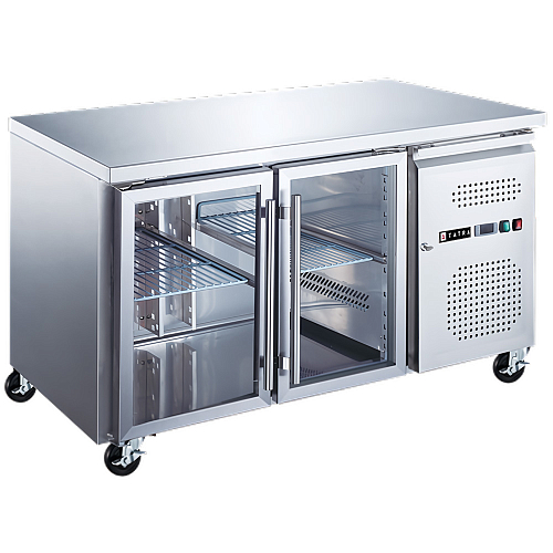 Стол холодильный TATRA TRTGN2 TN G стеклянные двери