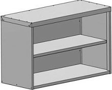 Полка настенная полуоткрытая МариХолодМаш ПНП-950/400/600