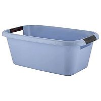 Таз 20 л. 530*320 мм. h=200 мм. пищевой п/п с ручками голубой (PT1163ТГ) /1/5/