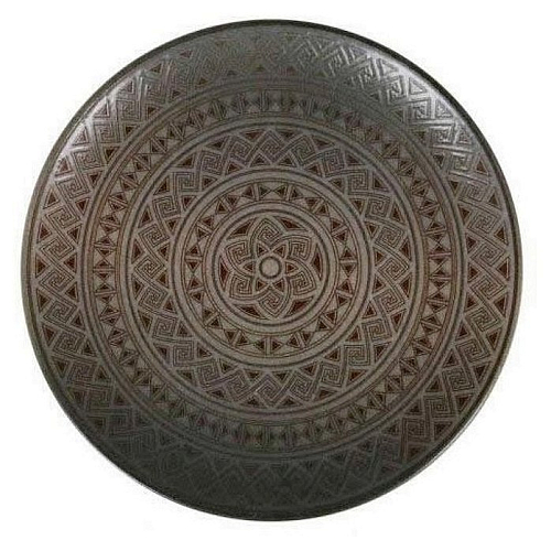 Тарелка d=270 мм. Дамаск, форма Гурмэ /1/12/