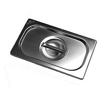 Крышка для гастроемкости 1/4 нерж. /1/6/24/