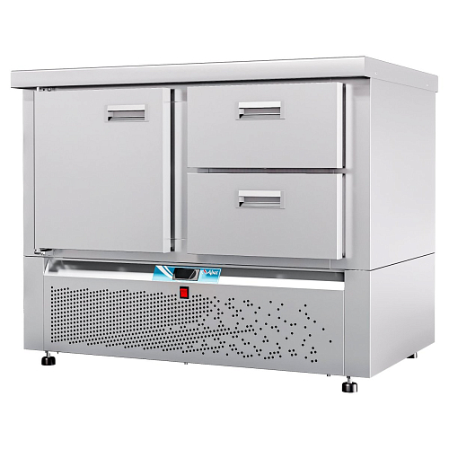 Стол холодильный низкотемпературный Abat СХН-70Н-01 (дверь, ящик 1/2)  без борта