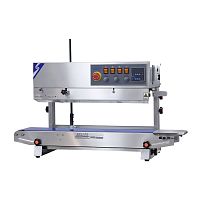 Роликовый конвейерный запайщик вертикальный Hualian Machinery FRBM-810II