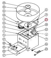 Ремень приводной #21 для аппарата для производства сахарной ваты т.м. EKSI серии HEC, мод. HEC-01
