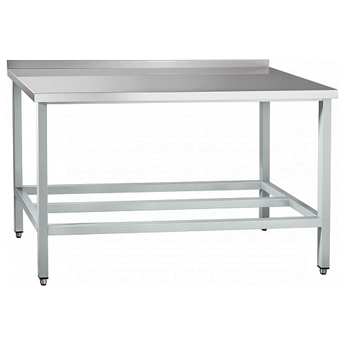 Стол пристенный Abat СПРП-6-5 столешница - нерж., каркас - краш. сталь