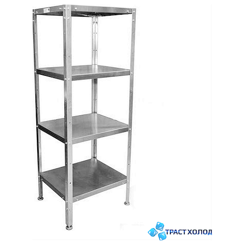 Стеллаж кухонный Юг-Технология СТК-800/500-Н-ЮТ (ребро жесткости)