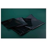 Мешок для мусора 160л 90*110 см. 80 мкм черный в пластах(50шт) /1/100/200/