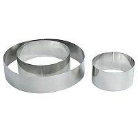 Форма для выкладки/выпечки "Круг" d=12 см, h=4,5 см MGSteel /1/96/