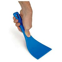 Лопатка для пиццы треугольная 12 см. гибкая пластик Gimetal /1/4/