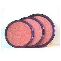 Поднос круглый d=32 см. с пробковым покрытием /1/12/