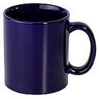 Кружка 350 мл. d=80, h=95 мм керамическая кобальтовая /36/