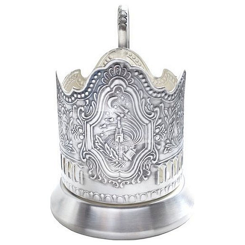 Подстаканник никелир. посеребр. Космос /1/