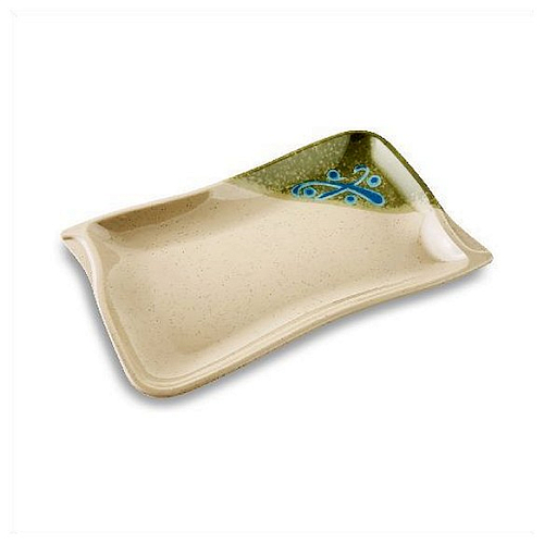 Тарелка прямоугольная 21,5*14 см. "Удача"