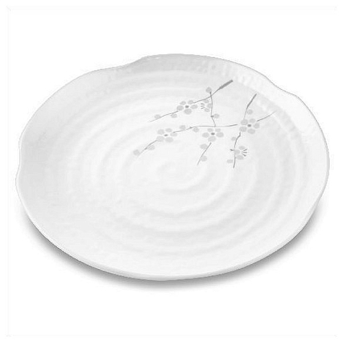 Тарелка круглая d=26,5 h=3 см. "Японская слива" /1/