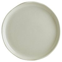 Тарелка d=190 мм. Оливковый, форма Крафт волнистый край Bonna /1/6/1560/