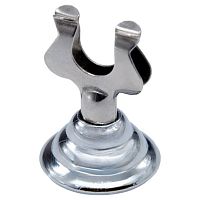 Держатель для ценников и табличек d=2,5 см. h=3,7 см. нерж. на подставке MGsteel /1/576/