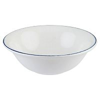 Салатник d=160 мм. 400 мл. h=53 мм. (тарелка подст.70714) Ретро синий край, форма Гурмэ /1/12/