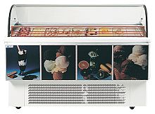 Витрина для мягкого мороженого UGUR UDR 9BI (канапе, подсветка)