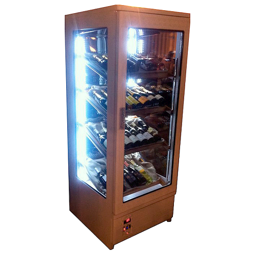 Винная витрина Glacier Стелла с 3-х сторон стекло