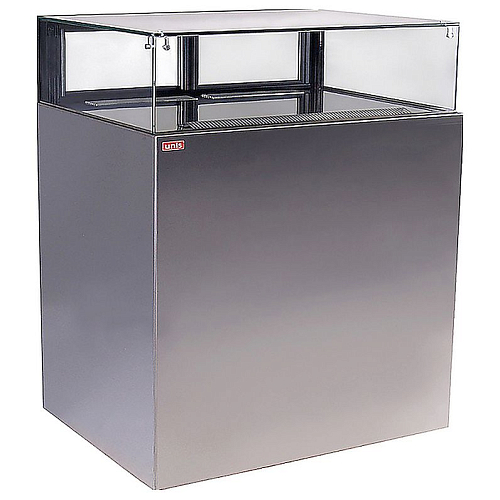 Витрина кондитерская UNIS Cube Jewelry 1000 Pearl White