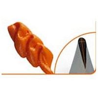 Насадка кондитерская "Роза" 5*20 мм. h=43 мм. нерж. /1/