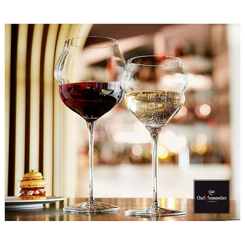 Бокал-флюте 300 мл. d=81, h=195 мм Макарон /6/24/