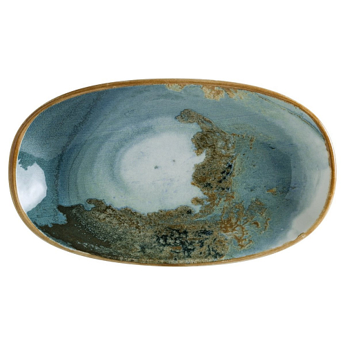 Блюдо овальное 240*140 мм. Футура, форма Гурмэ Bonna /1/12/1164/ ОСЕНЬ