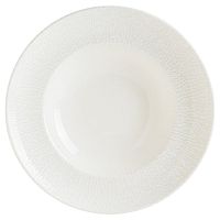 Тарелка d=240 мм. глубокая 400 мл. h=52 мм. Белый Редикс, форма Гурмэ Bonna /1/6/432/ ОСЕНЬ