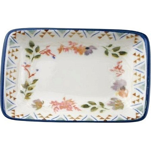 Блюдо прямоугольное 150*90 мм. Спринг /1/12/
